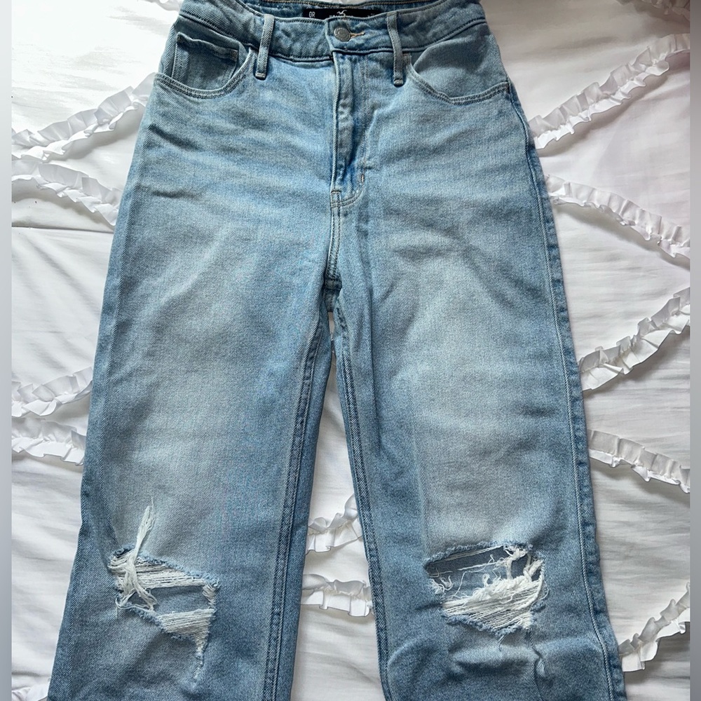 Hollister high rise dad jeans